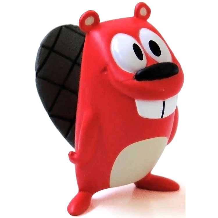 Get Lucky Beaver (Red) by Jeff Pidgeon