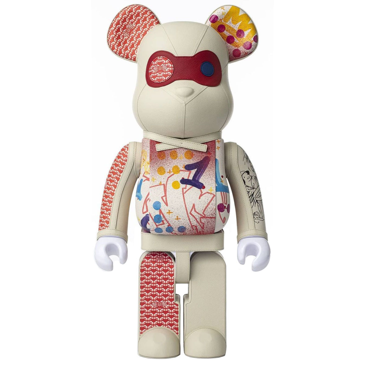 1000% Cream Pinel & Pinel x Cyril Kongo Bearbrick