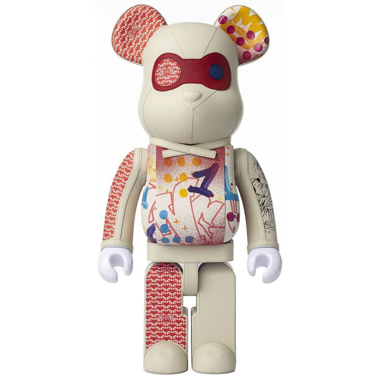 1000% Cream Pinel & Pinel x Cyril Kongo Bearbrick by Cyril Kongo