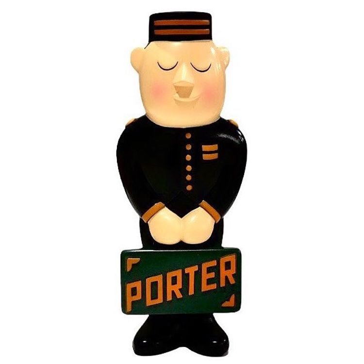 Matte Black Full Color Porter by Secret Base