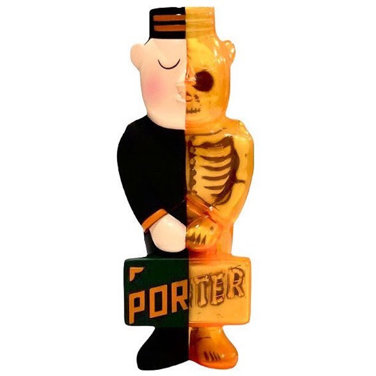 Matte Black Full Color X-Ray Porter