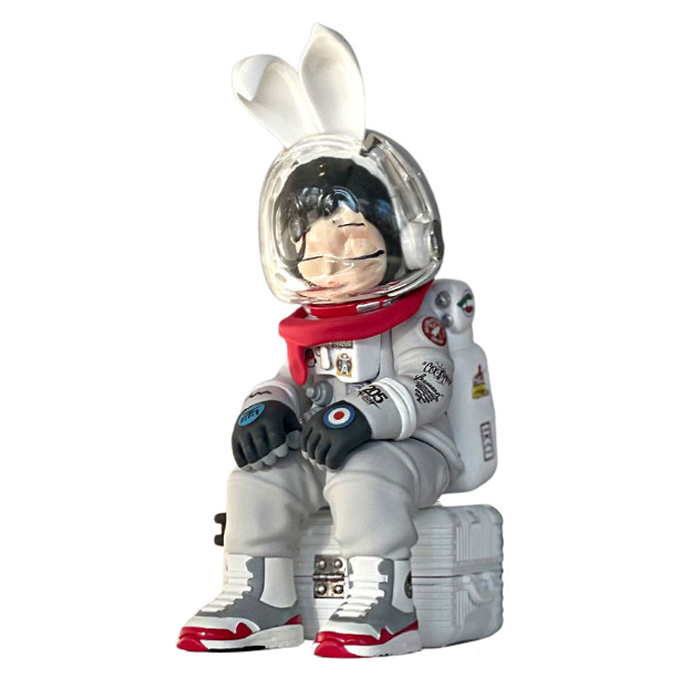 White PuPu astroRABBITT x QQ by CoolRainLABO