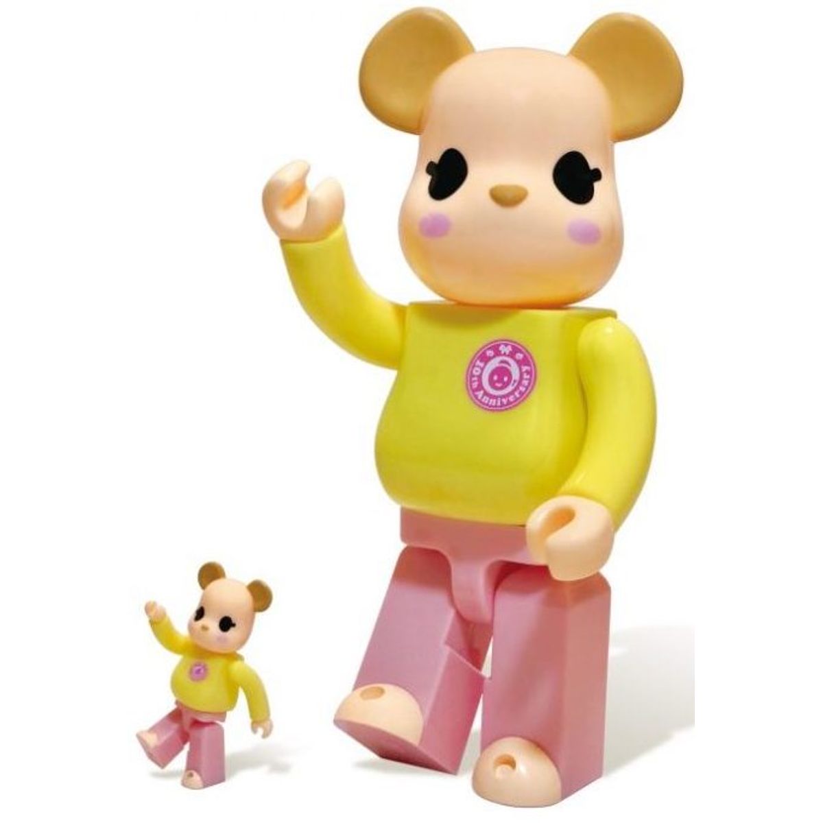 100% + 400% Angel Abby 10th Anniversary Be@rbrick (Set)