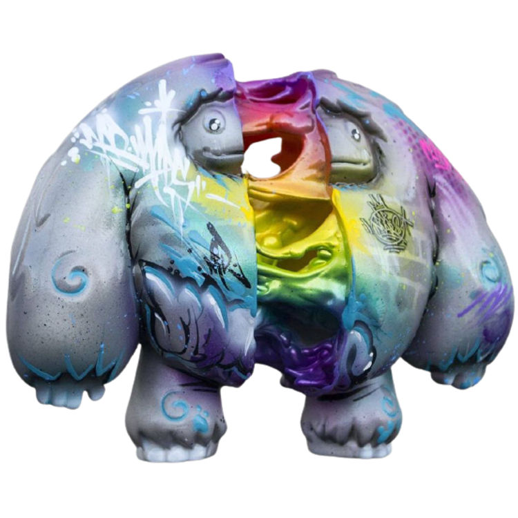 Rainbow Mitosis Chomp by Mr. Mars (Marshall Ballantyne)