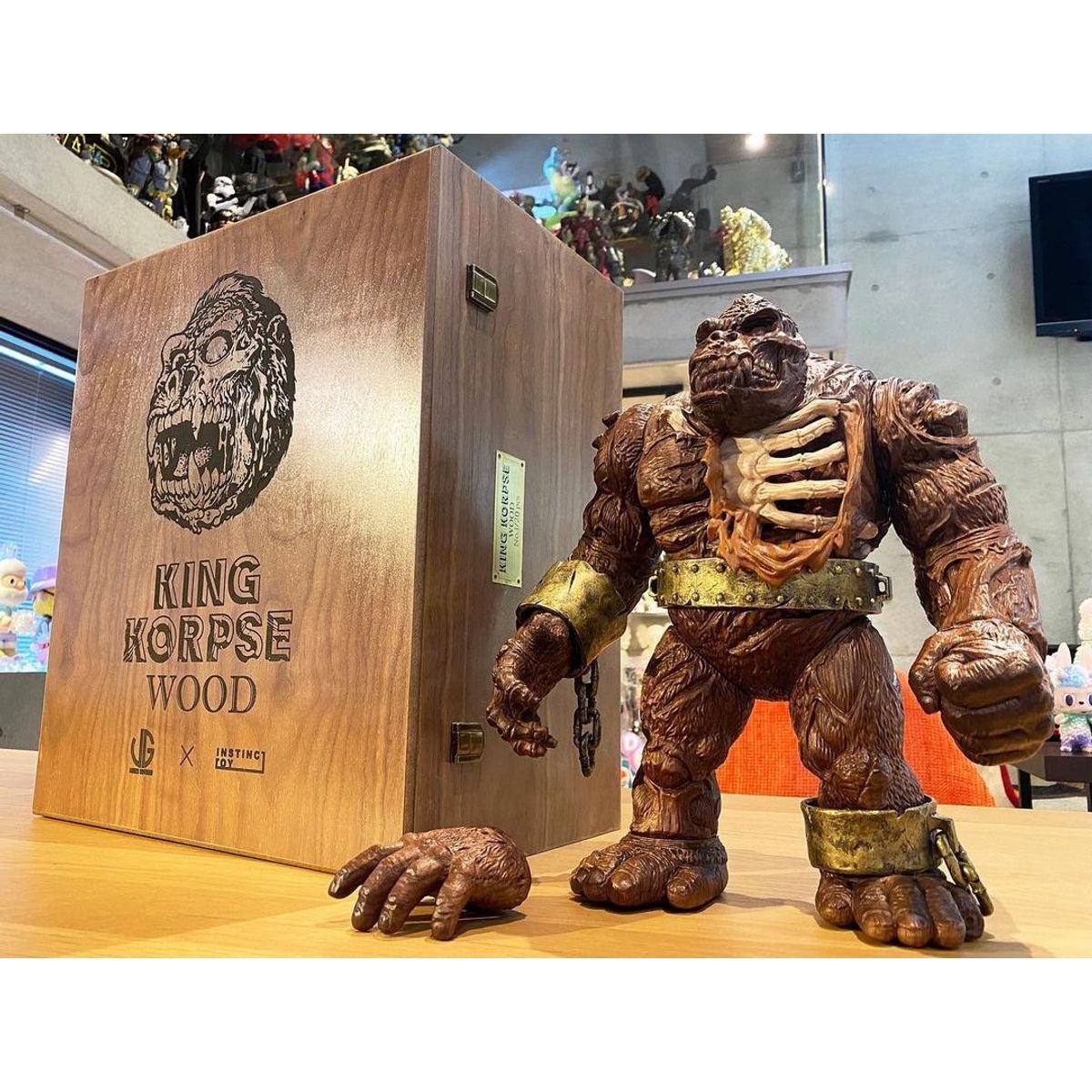 Wood King Korpse