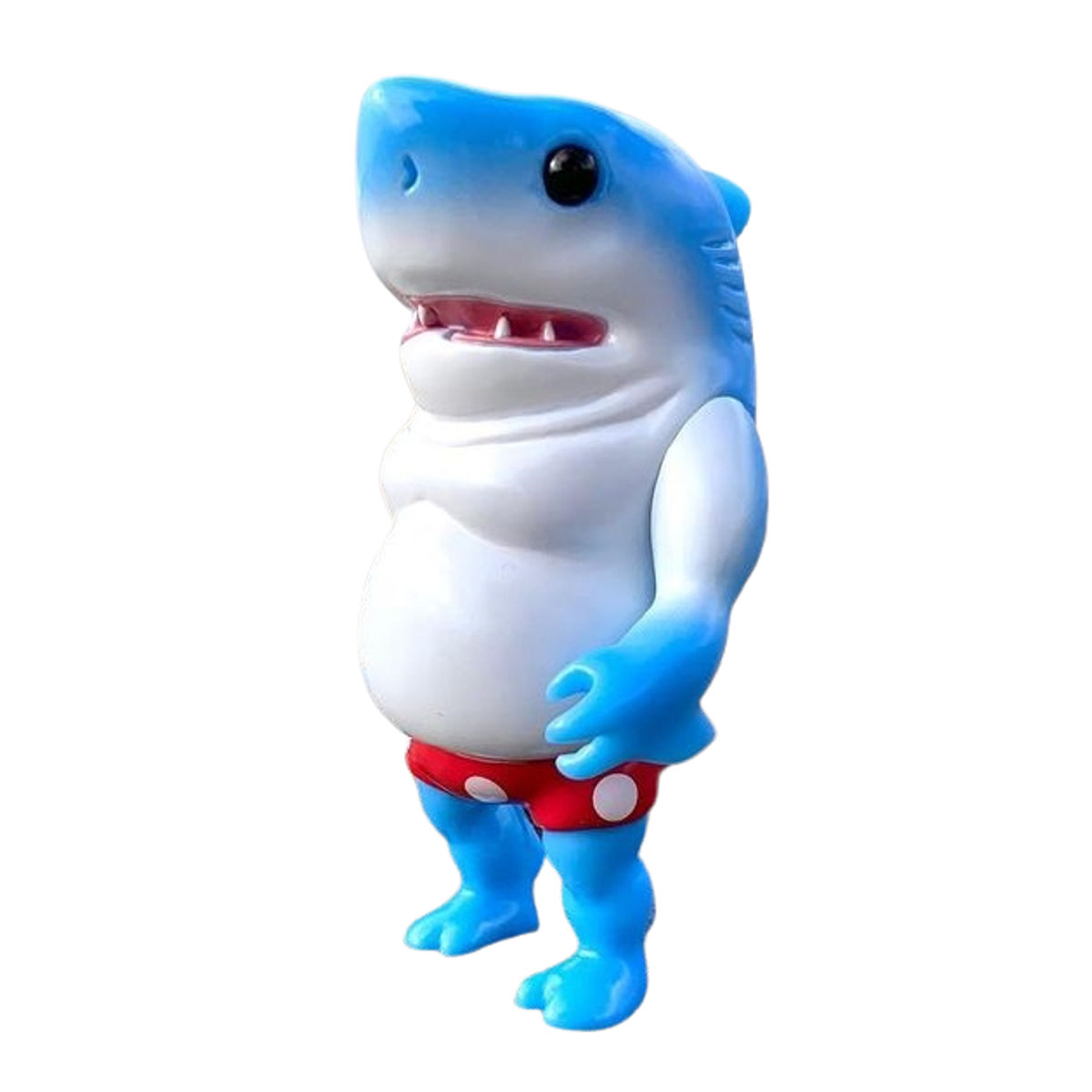 Shark Boy with Red Polka dot Beach Pants