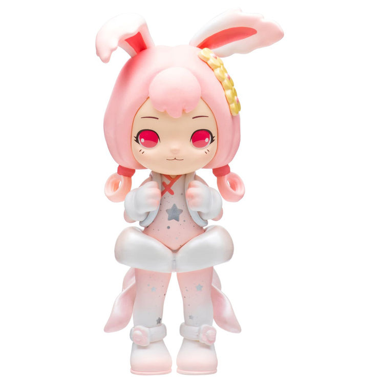 Peach Star Rabbit (Alternate Colorway) by Rooyie