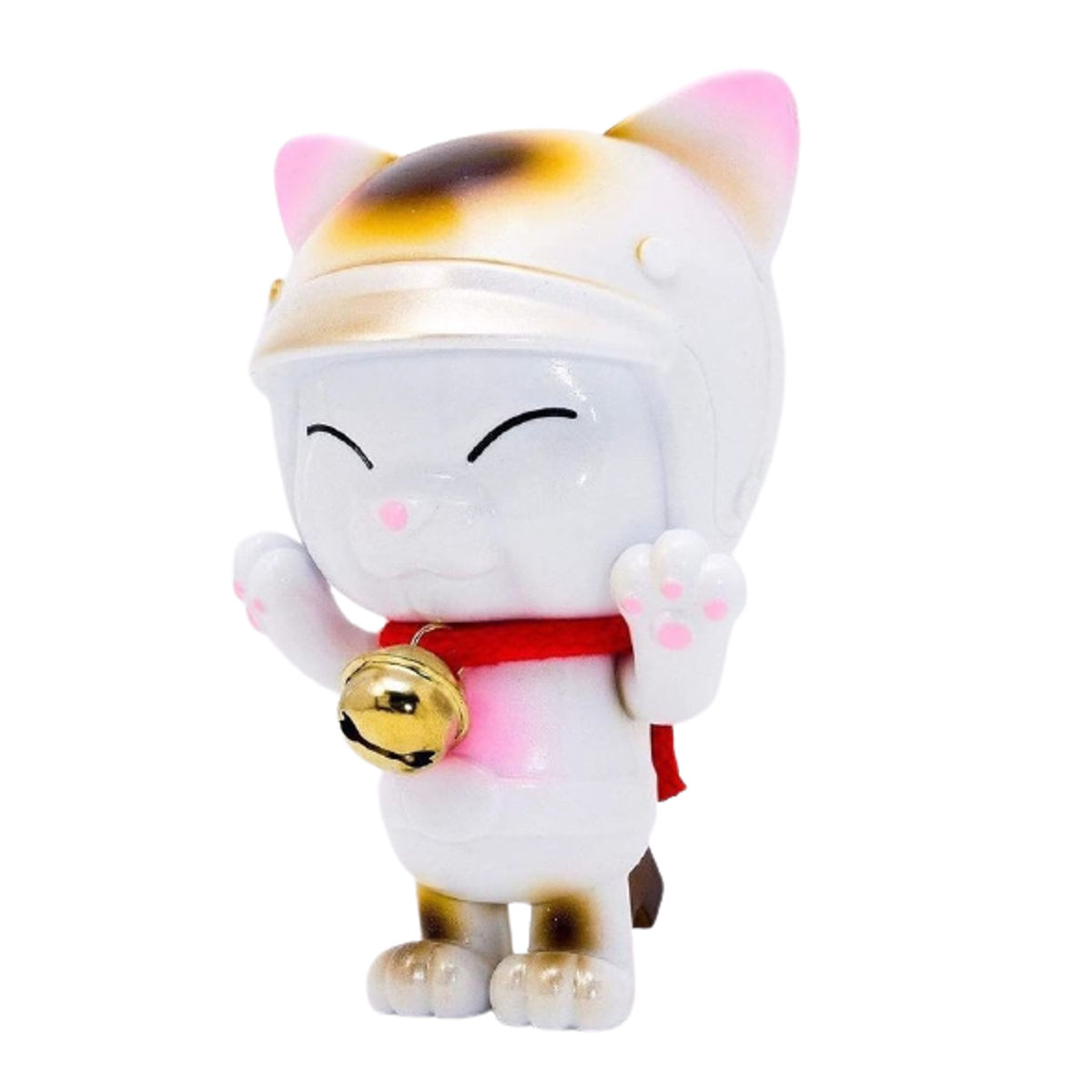 White Kuva Toy Taste Cat Rider