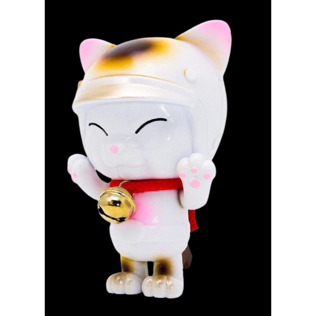 White Kuva Toy Taste Cat Rider