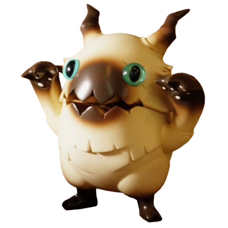 Siamese Tebobo by ODOM Studio (One Day One Monster)