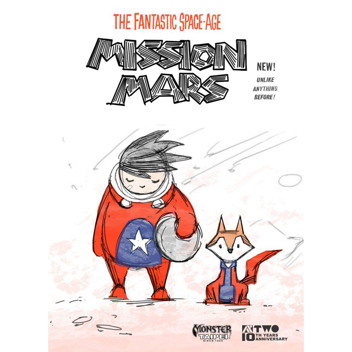 The Little Astronaut & Foxy : Mission Mars