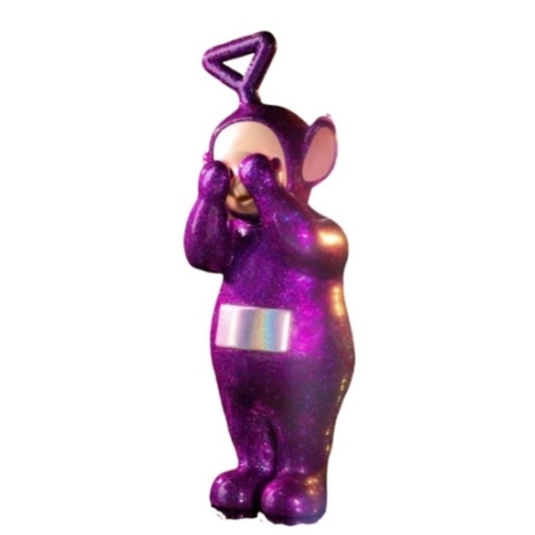 Shining Purple Tinky-Winky by Pop Sunday