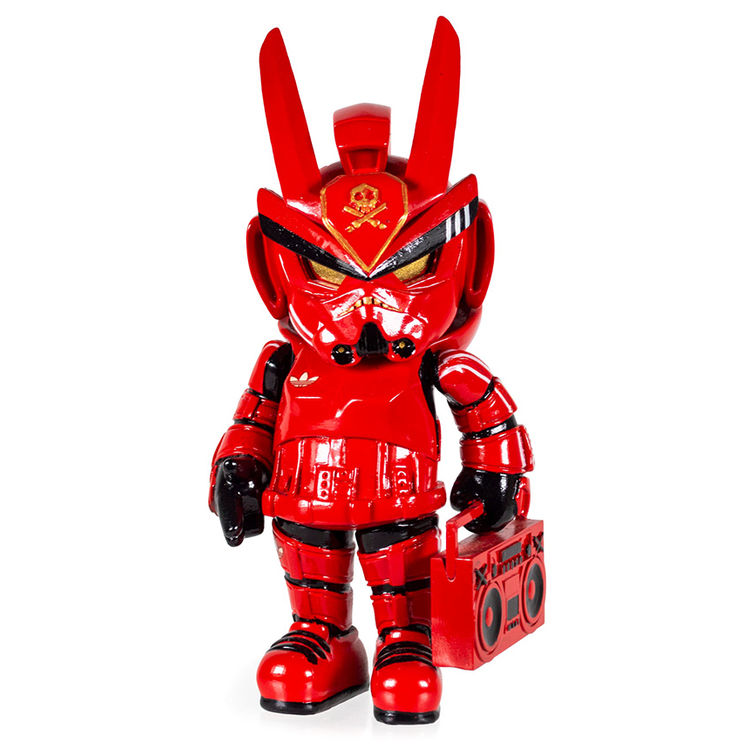 Red TrooperTeq with Boombox by Labmonkeys (Lee Aller)