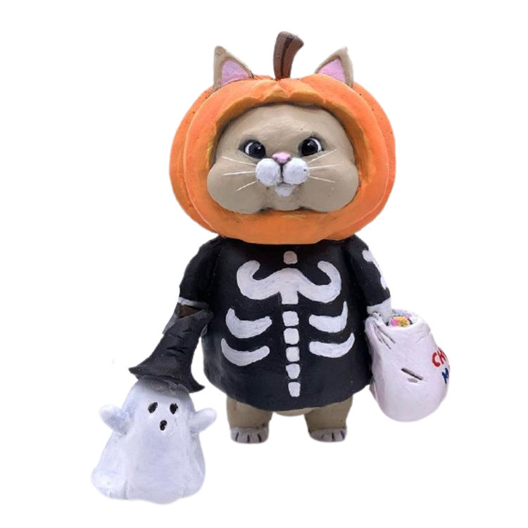 Pumpkin Chubby Cat by CHUBS