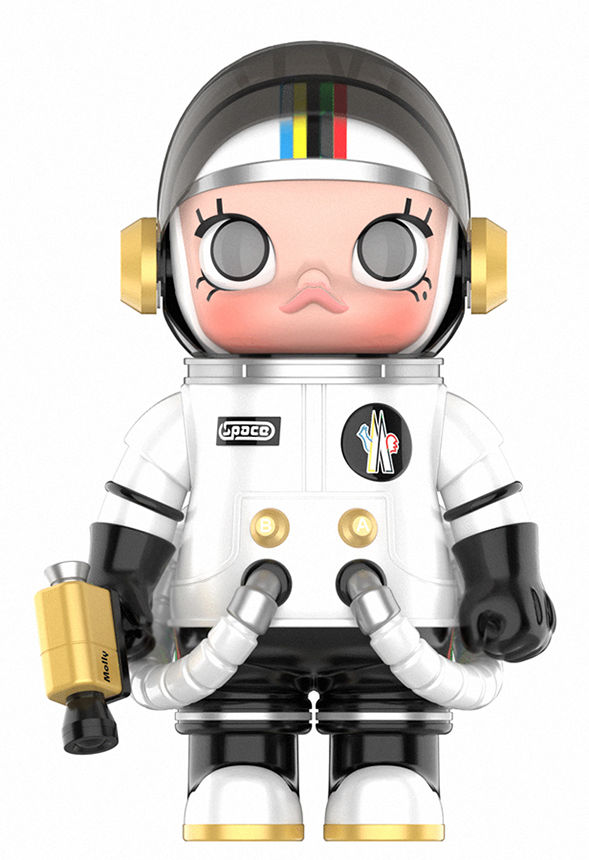 400% Moncler Space Molly created by Kenny Wong