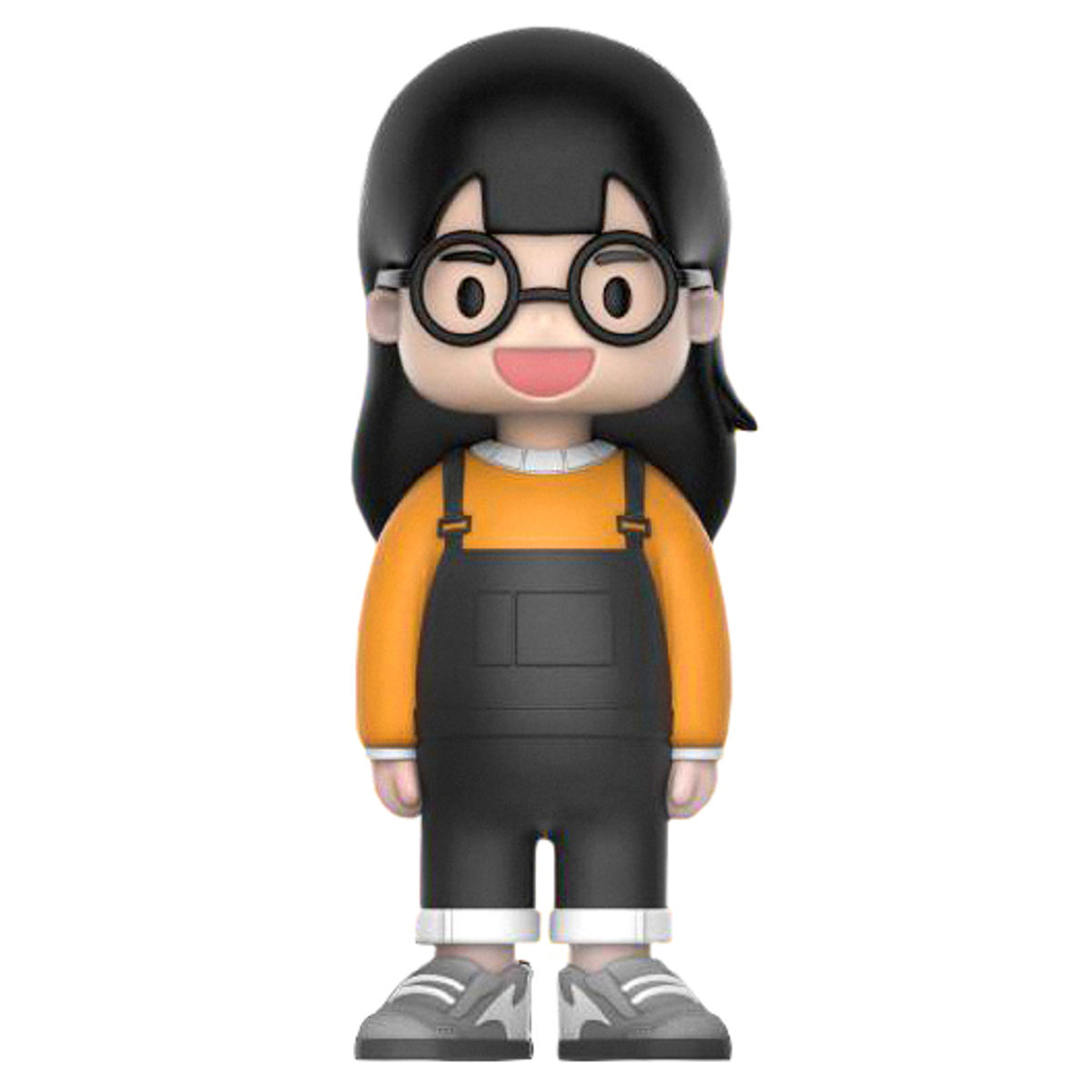 LAX Girl in Overalls