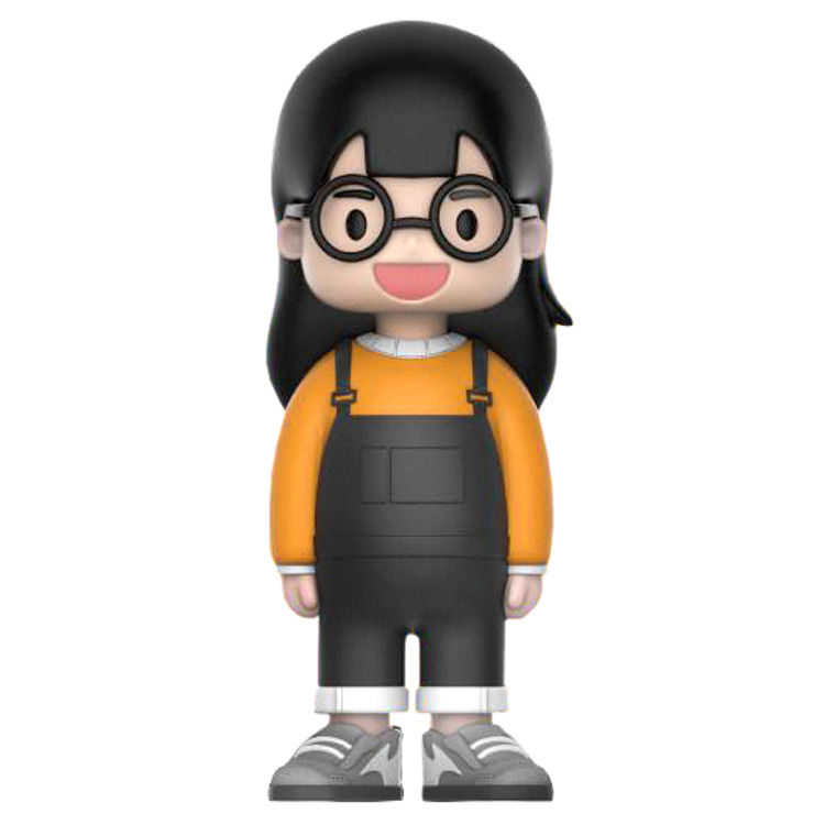 LAX Girl in Overalls by Mita Studio (Zhang Xiaoyin)