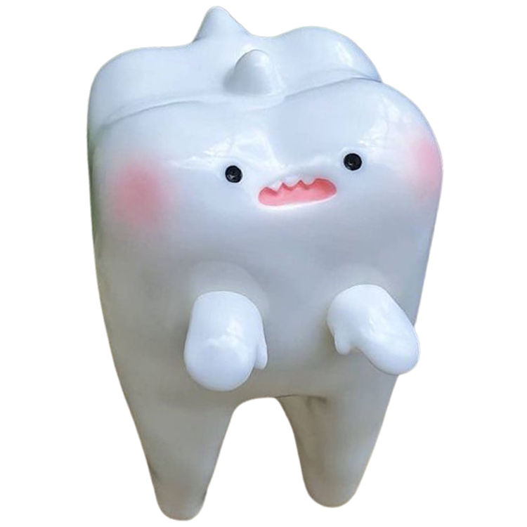 Big White Tooth Dino by Funk Toy