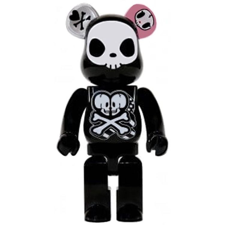 400% Adios Bearbrick by Tokidoki (Simone Legno)