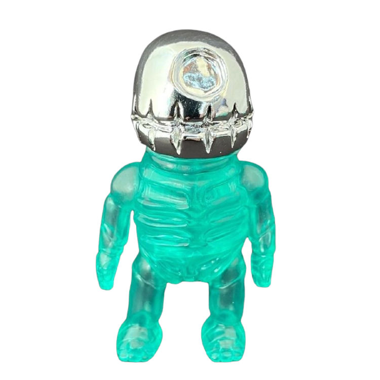 Clear Green Wild Hunt with Plaster Head V2 by Science Patrol