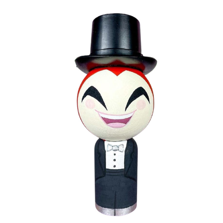 Top Hat Kokeshi by Art of Pao (Paola Bascon)