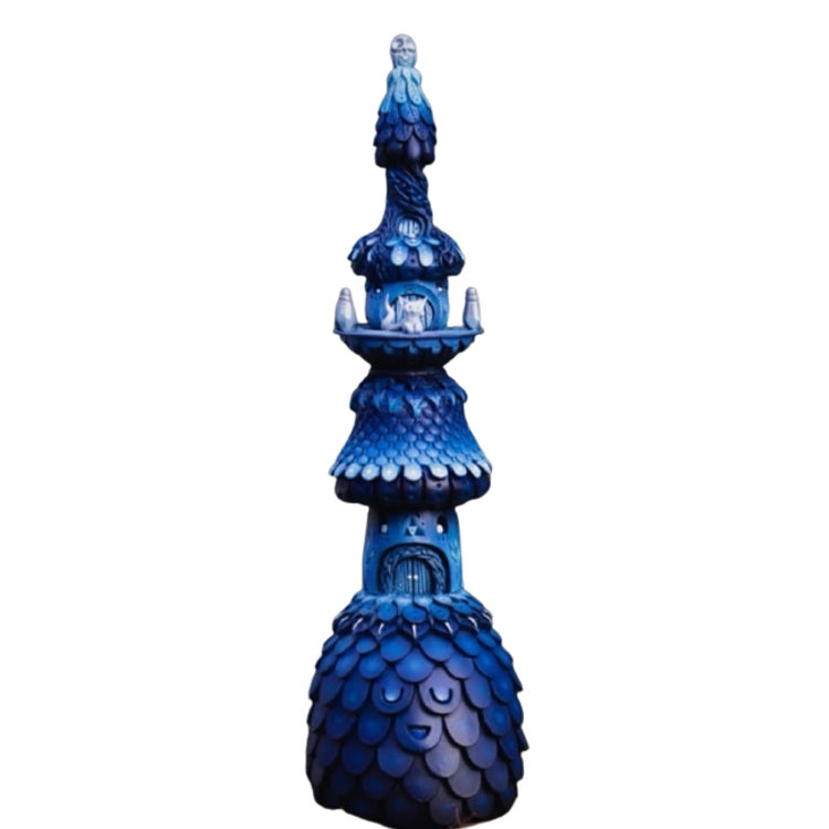 Midnight Forest Temple by Miss Muju