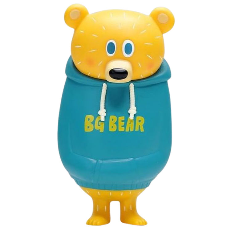 BG Bear Hoodie Teal by Kohei Ogawa