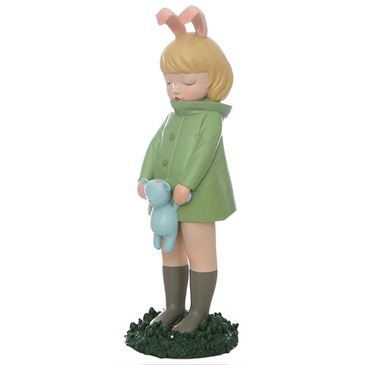 Bunny Girl After Rain (Green)