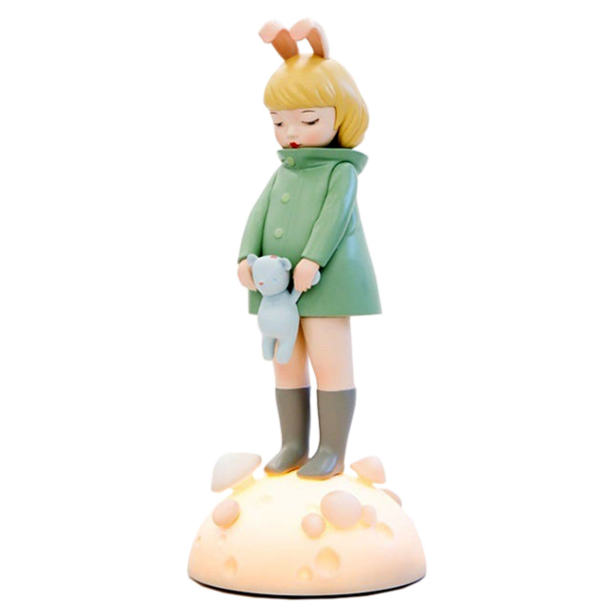 Bunny After Rain Lamp (Green)