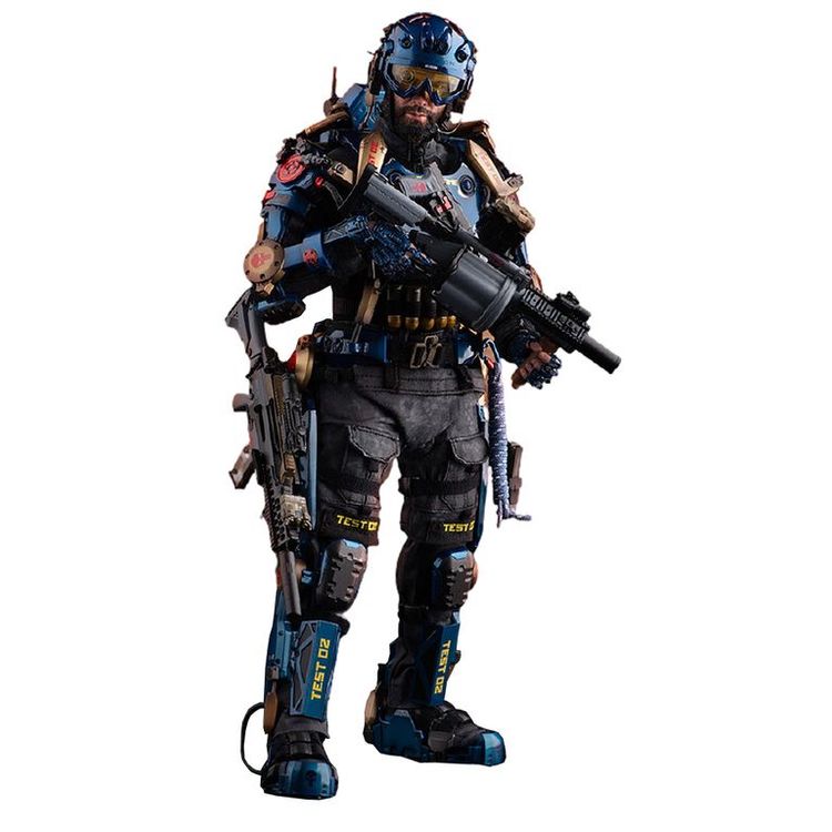 EXO-SKELETON ARMOR SUIT TEST-02 - SS-125 by Soldier Story