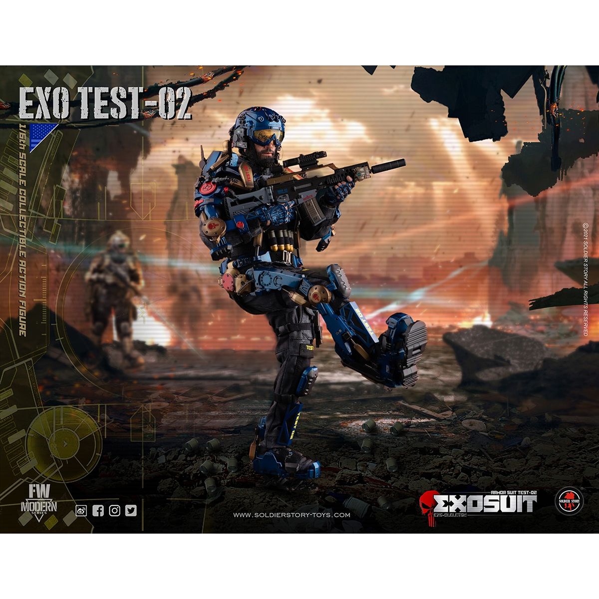 EXO-SKELETON ARMOR SUIT TEST-02 - SS-125