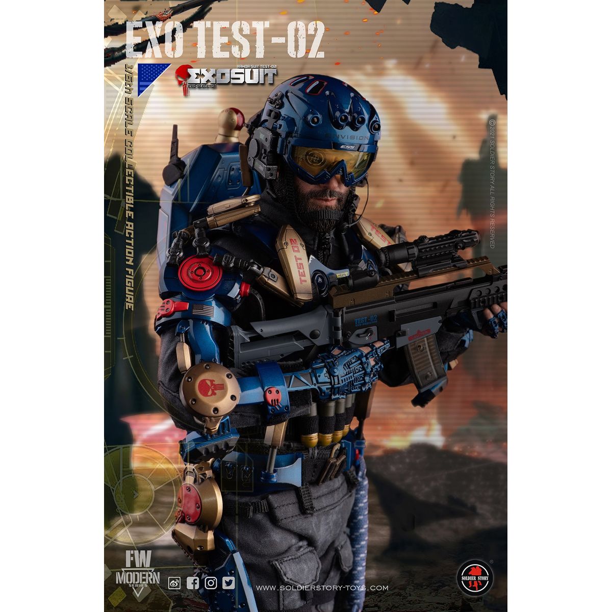 EXO-SKELETON ARMOR SUIT TEST-02 - SS-125