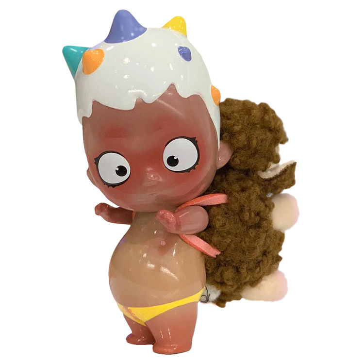 Chocolate Marshmallow Sheep Xiao Nian by Ugly Toys