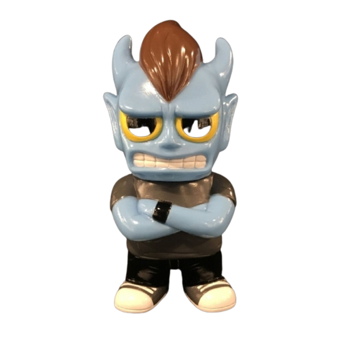 Brown Light Blue Oni-Head