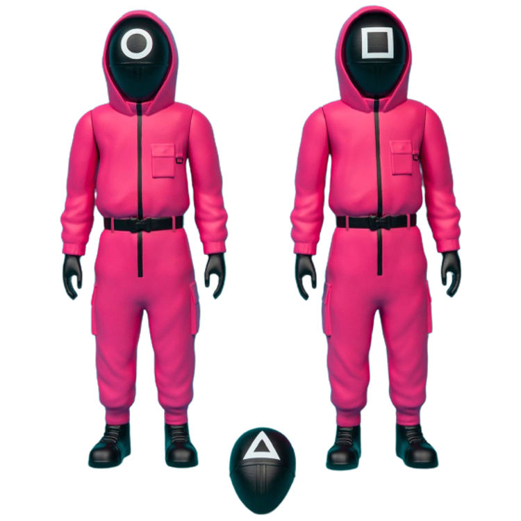 1/10 Squid Game Guards (Set) by Jung Jae-il