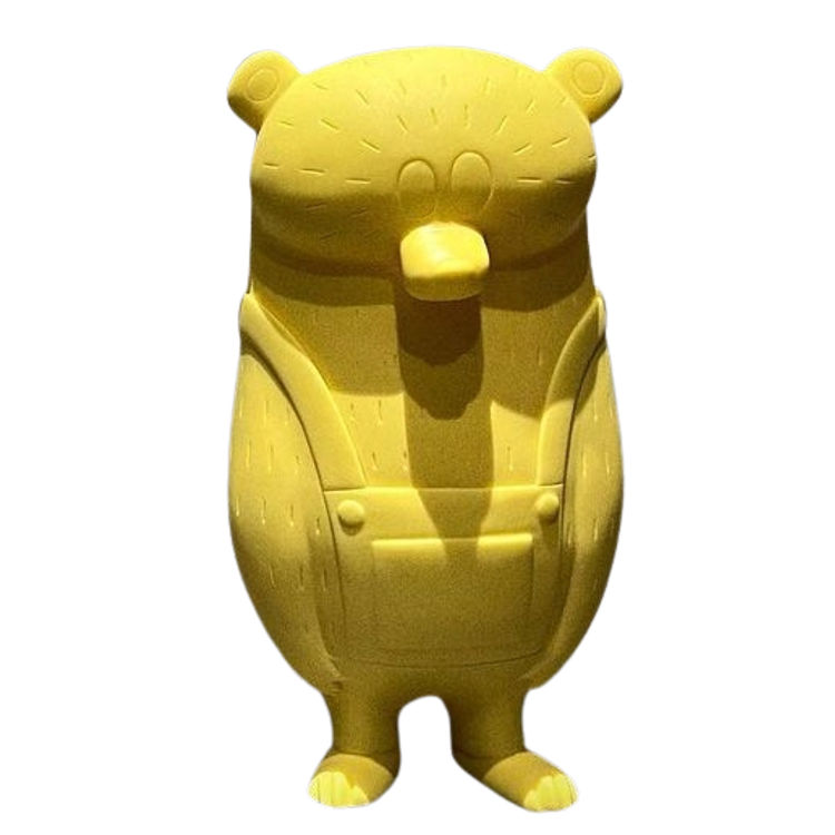 Yellow BG Bear by Kohei Ogawa