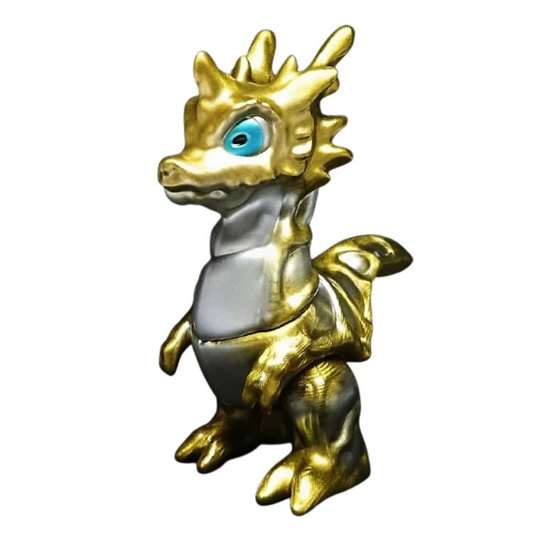 Gold Tatsunosaurus by UkyDayDreamer