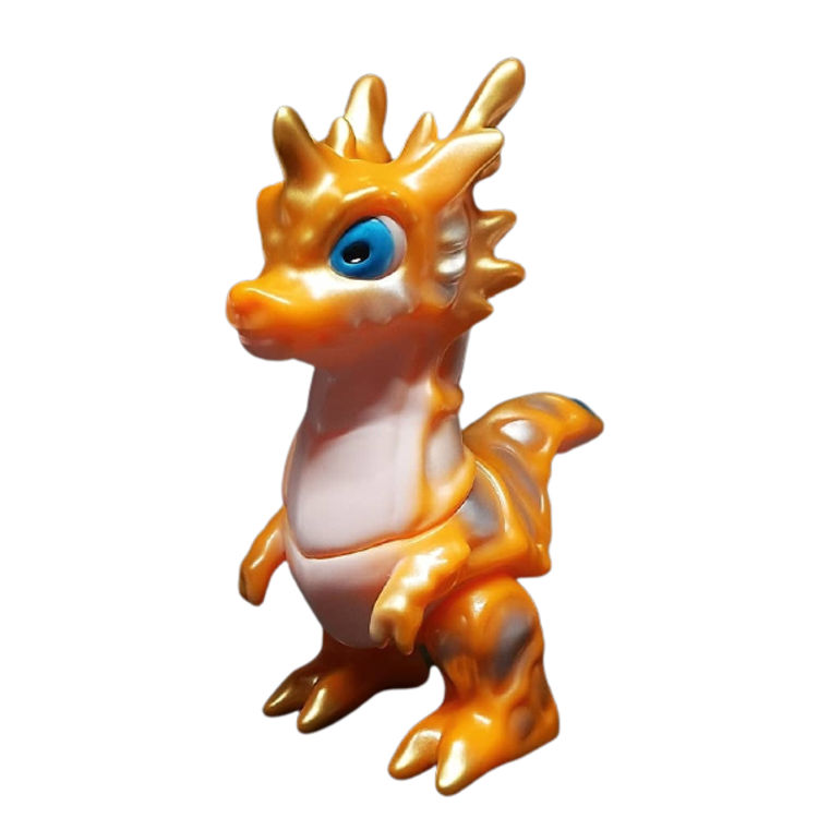 Orange Tatsunosaurus by UkyDayDreamer