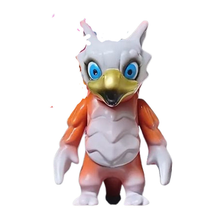 Orange White Griffen by UkyDayDreamer