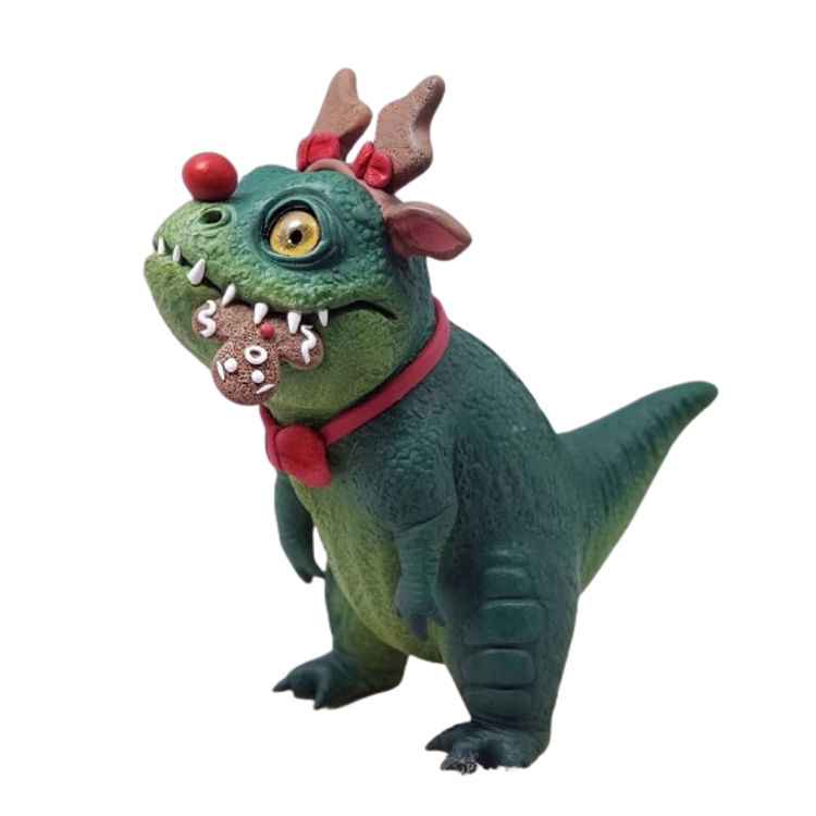 Rudy - Santa's Little Helper by Jennifer Sloan (Clayworks by Jen)