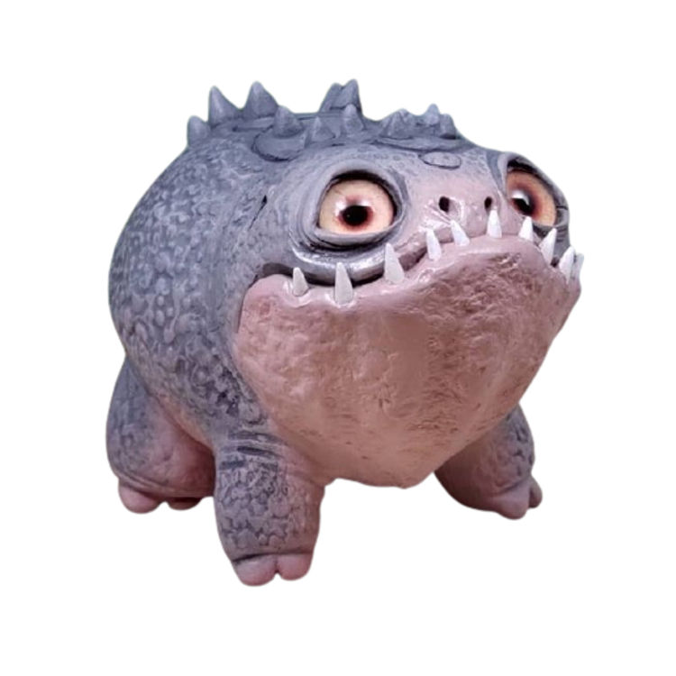 Thorn Back Stone Beast by Jennifer Sloan (Clayworks by Jen)