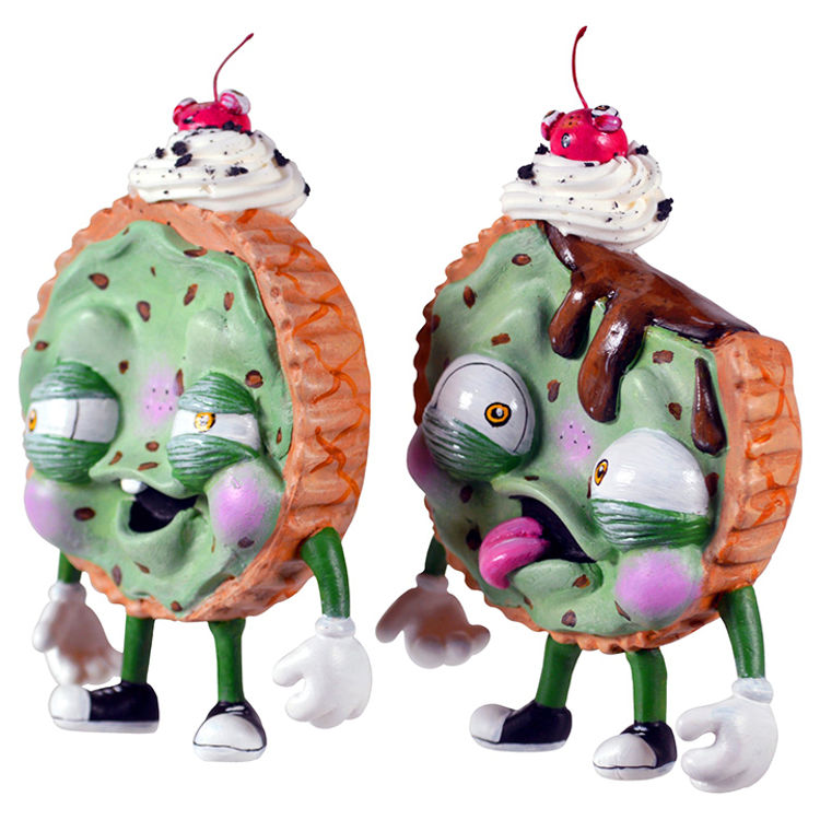 Mint Chocolate Chip Sundae Rejects by One Eyed Girl (Kasey Tararuj)