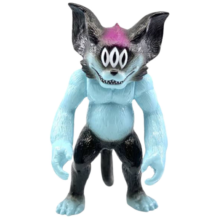 Light Blue Violent Cat by Art Junkie (Shinichiro AJ Kato)