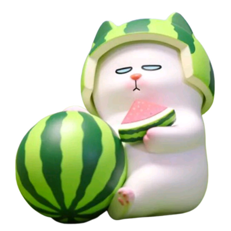 Watermellon Helmet by ViviCat