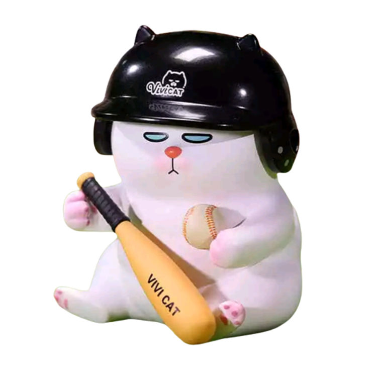 Baseball Helmet by ViviCat