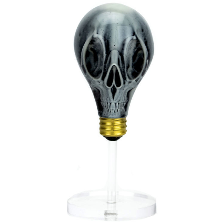 Black & White GID Light Cult Crypto Bulb by Ron English