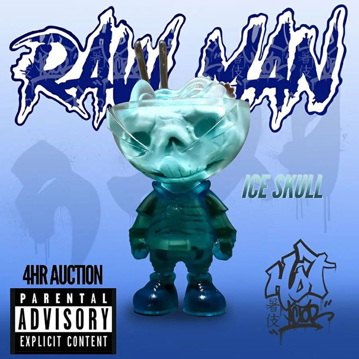 Raw-Man ICE SKULL