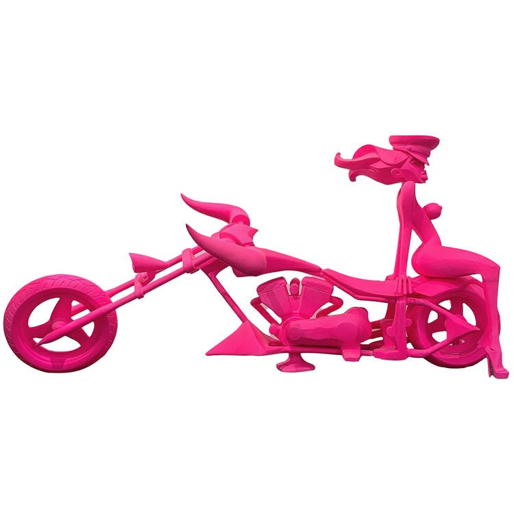 Road Warrior Judy Pink by Maizi Art (Mai Zi)