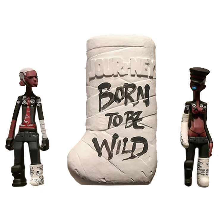 Cody and Judy Gypsum Leg Pack by Maizi Art (Mai Zi)