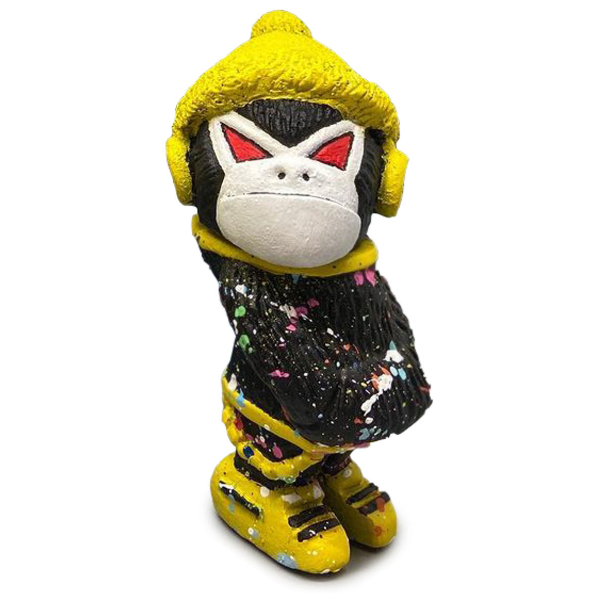 GoriLaTeq Paint Splatter with Hat